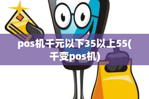 pos机千元以下35以上55(千变pos机)