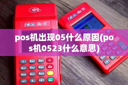pos机出现05什么原因(pos机0523什么意思)