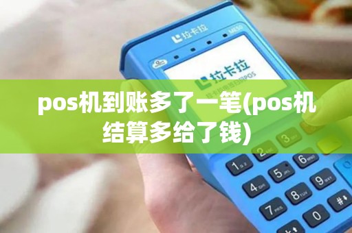 pos机到账多了一笔(pos机结算多给了钱)