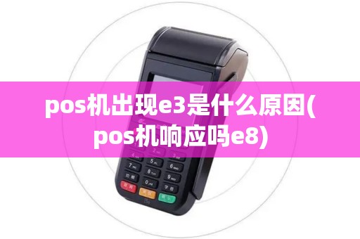 pos机出现e3是什么原因(pos机响应吗e8)
