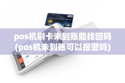 pos机刷卡未到账能找回吗(pos机未到账可以报警吗)