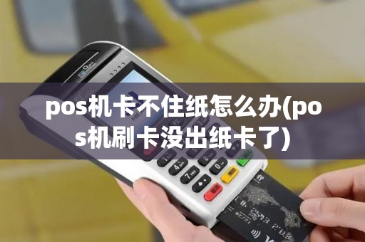 pos机卡不住纸怎么办(pos机刷卡没出纸卡了)