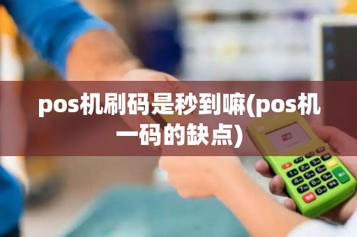 pos机刷码是秒到嘛(pos机一码的缺点)