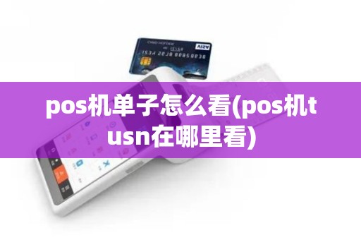 pos机单子怎么看(pos机tusn在哪里看)