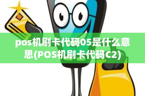 pos机刷卡代码05是什么意思(POS机刷卡代码C2)