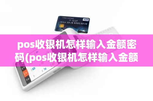 pos收银机怎样输入金额密码(pos收银机怎样输入金额)