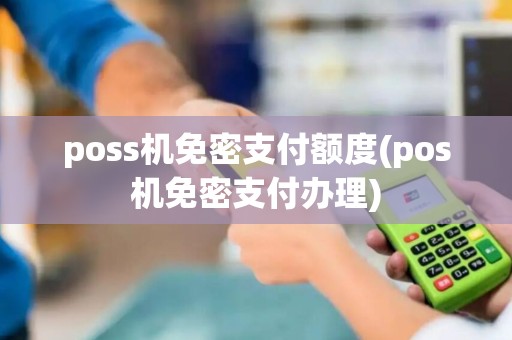 poss机免密支付额度(pos机免密支付办理)