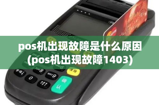pos机出现故障是什么原因(pos机出现故障1403)