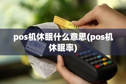 pos机休眠什么意思(pos机休眠率)