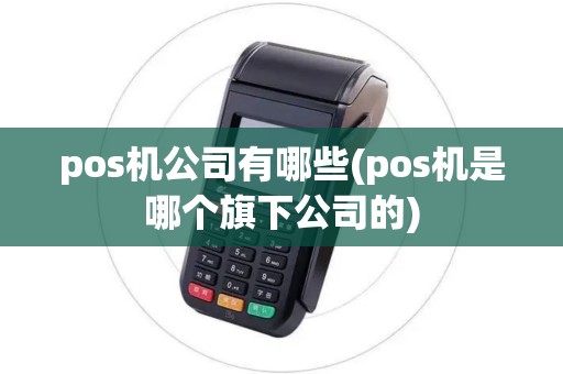 pos机公司有哪些(pos机是哪个旗下公司的) pos机公司有哪些(pos机是哪个旗下公司的)