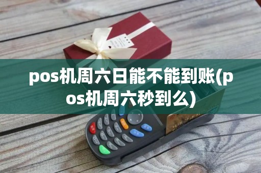 pos机周六日能不能到账(pos机周六秒到么)