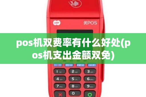 pos机双费率有什么好处(pos机支出金额双免)