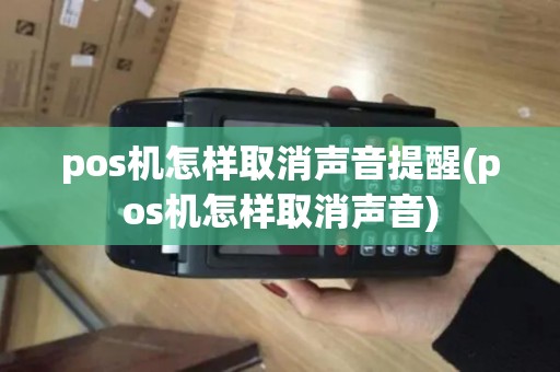 pos机怎样取消声音提醒(pos机怎样取消声音)