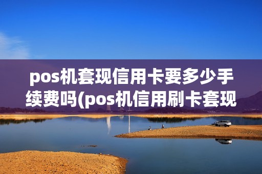 pos机套现信用卡要多少手续费吗(pos机信用刷卡套现)