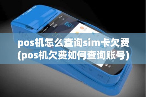 pos机怎么查询sim卡欠费(pos机欠费如何查询账号)