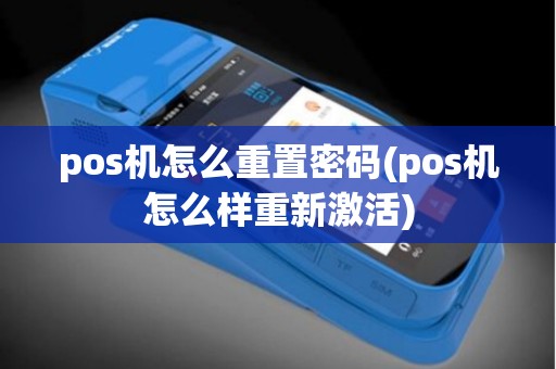 pos机怎么重置密码(pos机怎么样重新激活)
