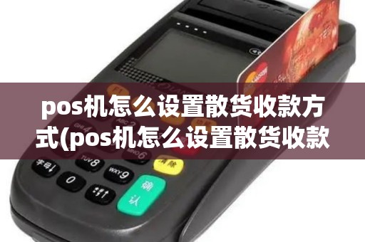 pos机怎么设置散货收款方式(pos机怎么设置散货收款)