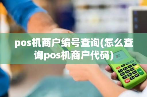 pos机商户编号查询(怎么查询pos机商户代码)