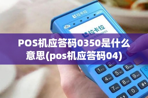 POS机应答码0350是什么意思(pos机应答码04)