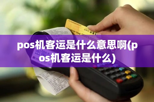 pos机客运是什么意思啊(pos机客运是什么)