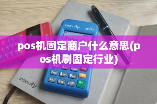 pos机固定商户什么意思(pos机刷固定行业)