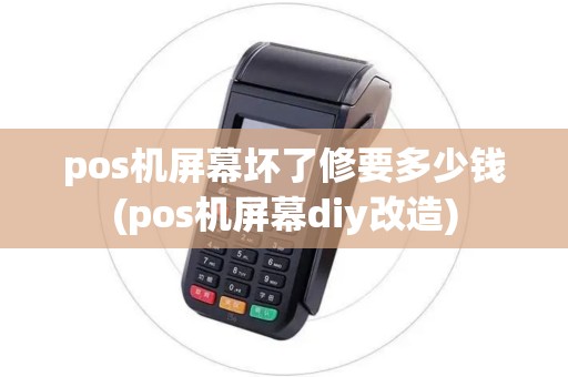 pos机屏幕坏了修要多少钱(pos机屏幕diy改造)