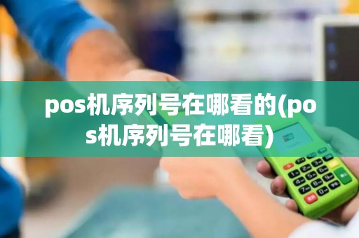 pos机序列号在哪看的(pos机序列号在哪看)