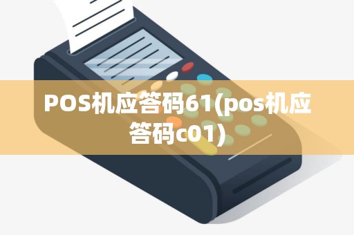 POS机应答码61(pos机应答码c01)