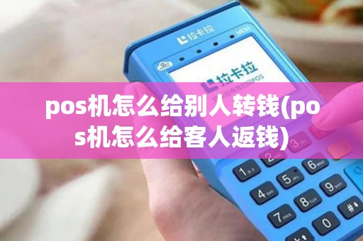 pos机怎么给别人转钱(pos机怎么给客人返钱)