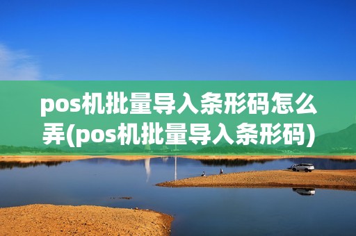 pos机批量导入条形码怎么弄(pos机批量导入条形码)