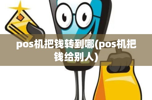 pos机把钱转到哪(pos机把钱给别人)