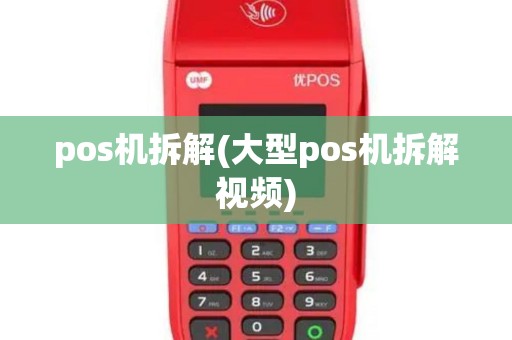 pos机拆解(大型pos机拆解视频)