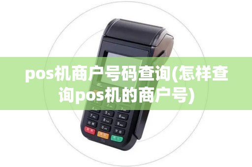pos机商户号码查询(怎样查询pos机的商户号)