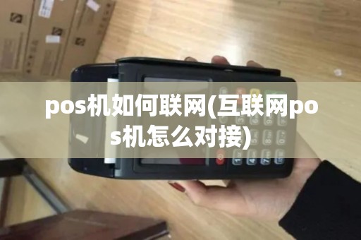 pos机如何联网(互联网pos机怎么对接)