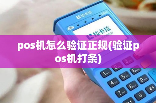 pos机怎么验证正规(验证pos机打条)