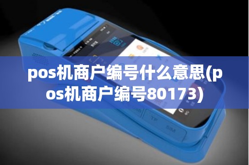 pos机商户编号什么意思(pos机商户编号80173)