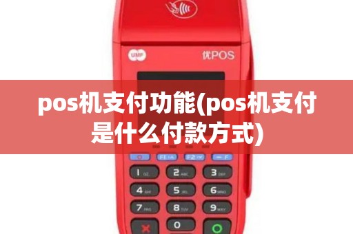 pos机支付功能(pos机支付是什么付款方式)