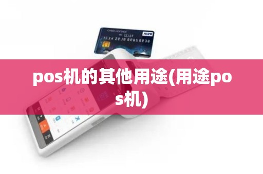 pos机的其他用途(用途pos机)