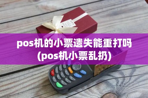 pos机的小票遗失能重打吗(pos机小票乱扔)