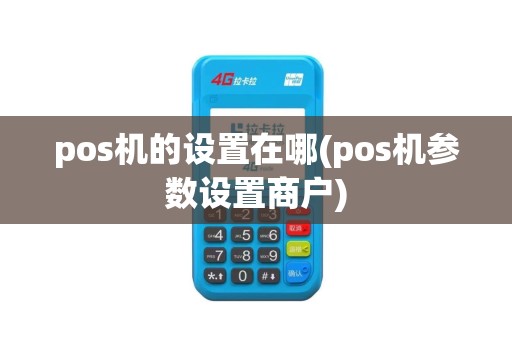 pos机的设置在哪(pos机参数设置商户)