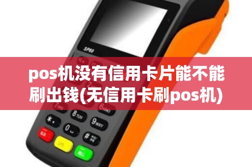 pos机没有信用卡片能不能刷出钱(无信用卡刷pos机)