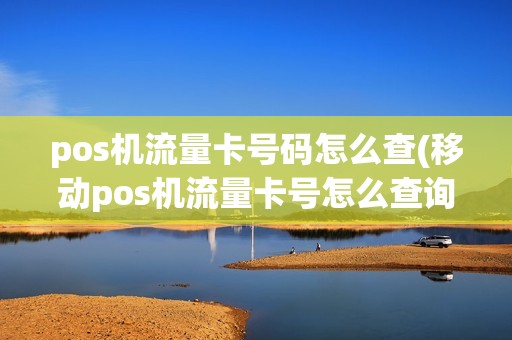 pos机流量卡号码怎么查(移动pos机流量卡号怎么查询)