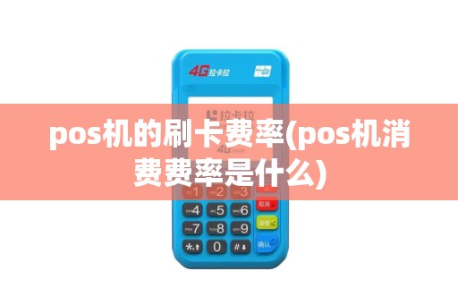 pos机的刷卡费率(pos机消费费率是什么)