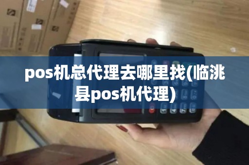 pos机总代理去哪里找(临洮县pos机代理)