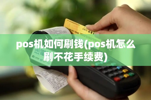 pos机如何刷钱(pos机怎么刷不花手续费)