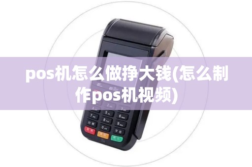 pos机怎么做挣大钱(怎么制作pos机视频)