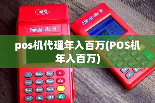 pos机代理年入百万(POS机年入百万)