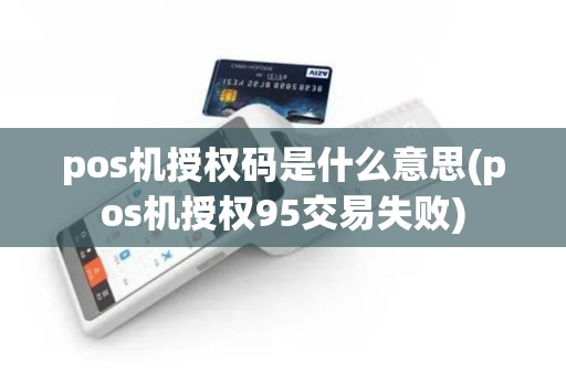 pos机授权码是什么意思(pos机授权95交易失败)