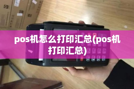 pos机怎么打印汇总(pos机打印汇总)