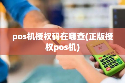 pos机授权码在哪查(正版授权pos机)